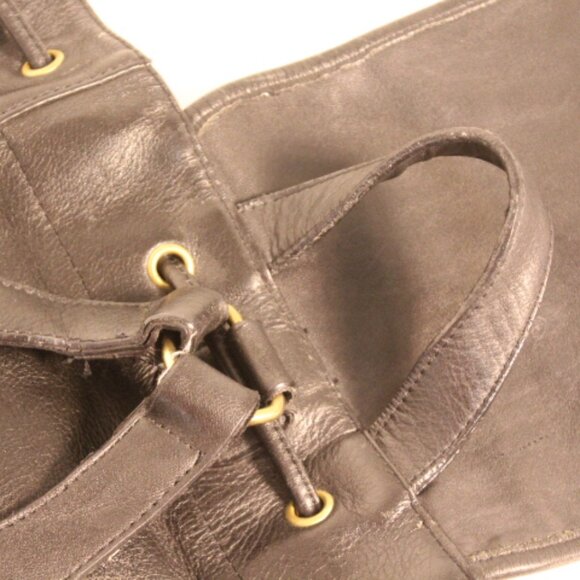 Vintage Virginia Slims Leather Backpack - Picture 13 of 16